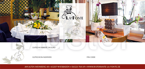 Eine Abbildung unseres Gutscheins von Yovite.com